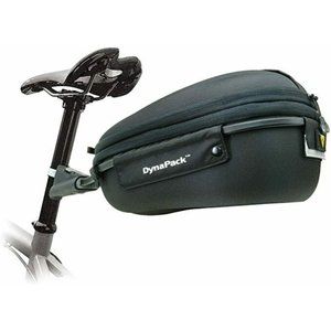Topeak Dynapack Bike Seat Post Mount Bag With Fixer Pouch Storage Black Cycling